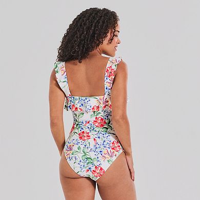 Women's Freshwater Ruffles One-Piece Swimsuit
