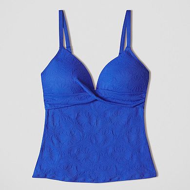 Women's Freshwater Molded Cup Twist Tankini Top