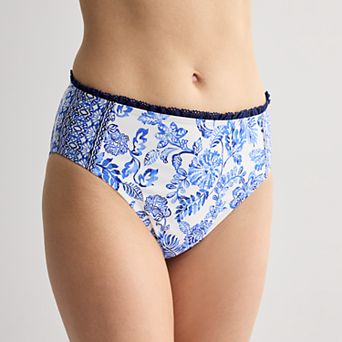 Women's Freshwater Banded Hipster Swim Bottoms