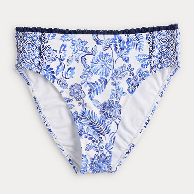 Women's Freshwater Banded Hipster Swim Bottoms