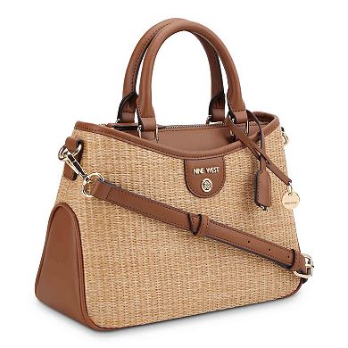 Nine West Kiley Woven Satchel Bag