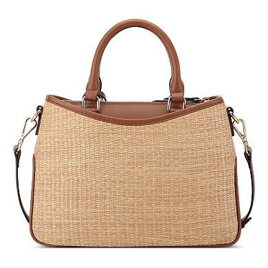 Nine West Kiley Woven Satchel Bag