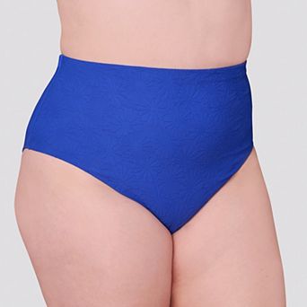 Plus Size Freshwater Compression Bikini Swim Bottoms