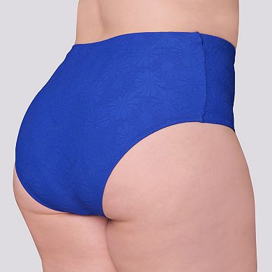 Plus Size Freshwater Compression Bikini Swim Bottoms