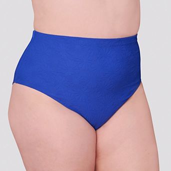 Plus Size Freshwater Compression Bikini Swim Bottoms