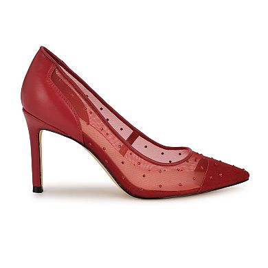 Nine West Exxtra Women's Pointy Toe Slip-On Dress Pumps