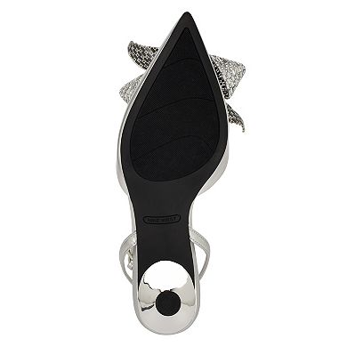 Women's Nine West Raisun Pointy Toe Tapered Heel Dress Sandals