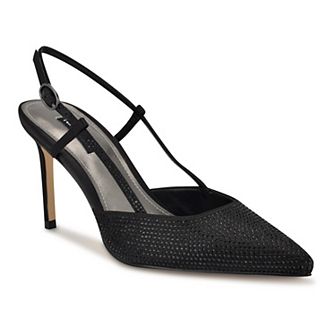 Nine West Rumer Women's Pointy Toe Dress Slingback Pumps