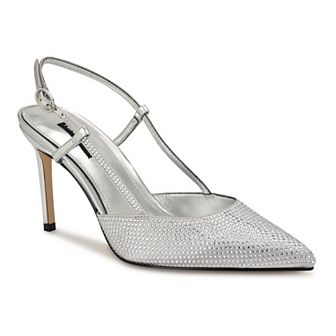 Nine West Rumer Women's Pointy Toe Dress Slingback Pumps
