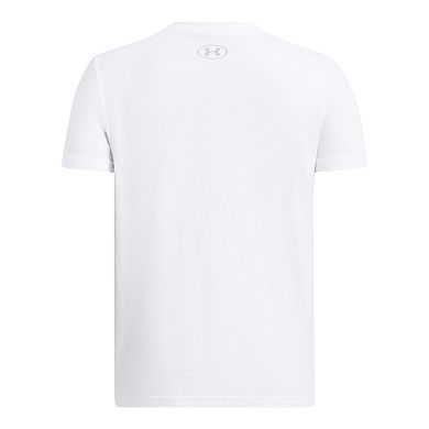 Boys 8-20 Under Armour BTS Cartoon Wordmark Short Sleeve Tee