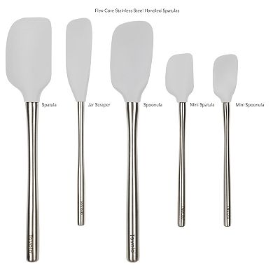 Tovolo Flex-Core Stainless Steel 5-pc. Spatula Set