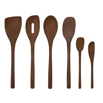 Tovolo 6 pc Wood Kitchen Utensil Set