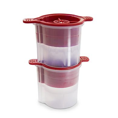 Tovolo Christmas Ornament Craft Ice Molds, Set of 4