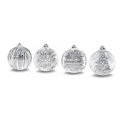 Tovolo Christmas Ornament Craft Ice Molds, Set of 4