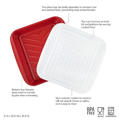 Tovolo Prep & Serve Marinade Tray