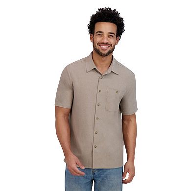 Men's ZeroXposur Lightweight Stretch Printed Button-Up Shirt