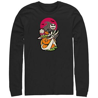 Big & Tall Disney's Hundred The Nightmare Before Christmas Long Sleeve Graphic Tee