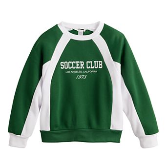 Girls 7-16 Harper & Ivy Crewneck Graphic Sweatshirt