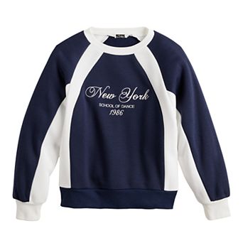 Girls 7-16 Harper & Ivy Crewneck Graphic Sweatshirt