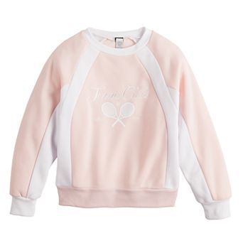 Girls 7-16 Harper & Ivy Crewneck Graphic Sweatshirt