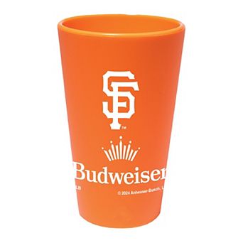 WinCraft San Francisco Giants MLB x Budweiser 16oz. Silicone Pint Glass