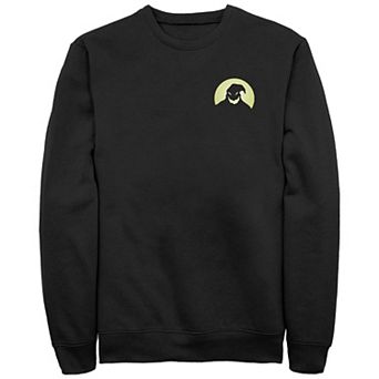 Disney's The Nightmare Before Christmas Oogie Boogie's Silhouette Men's Graphic Fleece