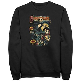 Disney's The Nightmare Before Christmas Graphic Novel Cover Men's Graphic Fleece