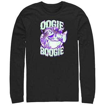 Disney's The Nightmare Before Christmas Oogie Boogie Long Sleeve Men's Graphic Tee