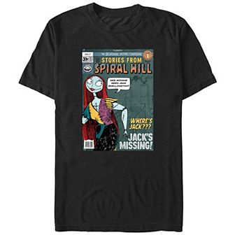 Disney's The Nightmare Before Christmas Stories From Spiral Hill Men's Graphic Tee