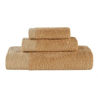 SUPERIOR 3 pc Eco-Friendly Solid Towel Set
