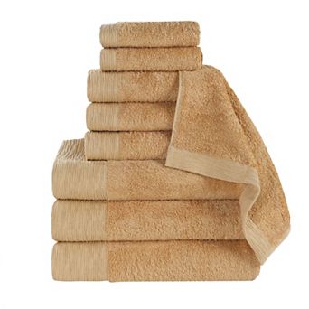 SUPERIOR 9 pc Eco-Friendly Solid Towel Set