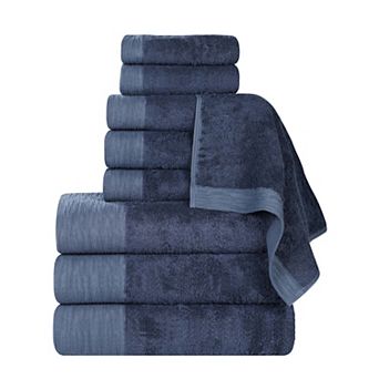 SUPERIOR 9 pc Eco-Friendly Solid Towel Set