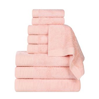 SUPERIOR 9 pc Eco-Friendly Solid Towel Set