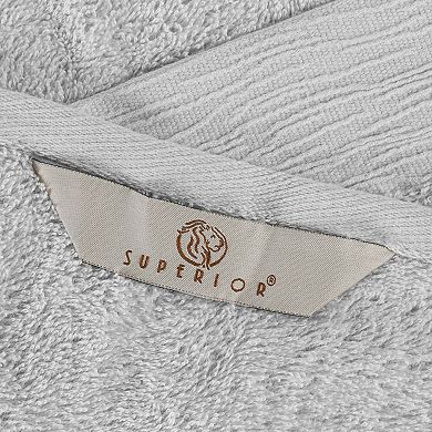 SUPERIOR 3 pc Eco-Friendly Solid Bath Towel Set