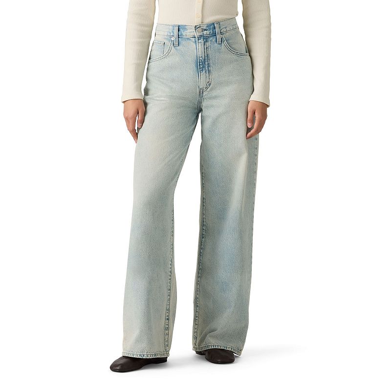 UPC 199105407286 product image for Women's Levi's® Cinch High Rise Baggy Jeans, Size: 31(US 12)Medium, A Little Haz | upcitemdb.com
