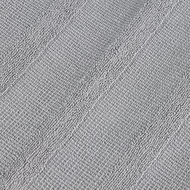SUPERIOR Ribbed Turkish Cotton Solid Highly-Absorbent Towels 3-Piece Set