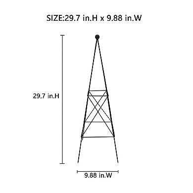 Sonoma Goods For Life Large Metal Pyramid Trellis
