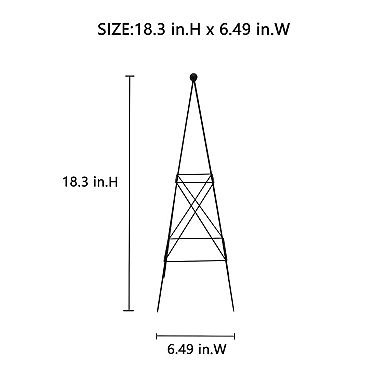 Sonoma Goods For Life Large Metal Pyramid Trellis