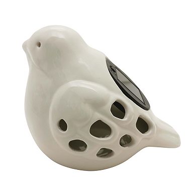 Sonoma Goods For Life® Whimsical Bird Solar Light White