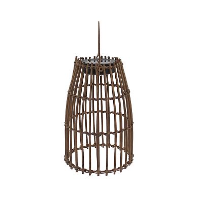 Sonoma Goods For Life® Bamboo Solar Lantern
