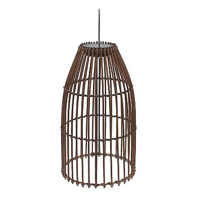 Sonoma Goods For Life® Bamboo Solar Lantern