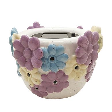 Sonoma Goods For Life® Flower Pot Solar Light