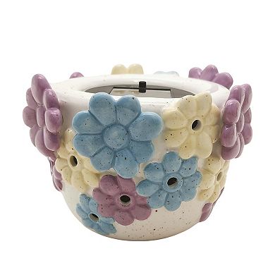 Sonoma Goods For Life® Flower Pot Solar Light