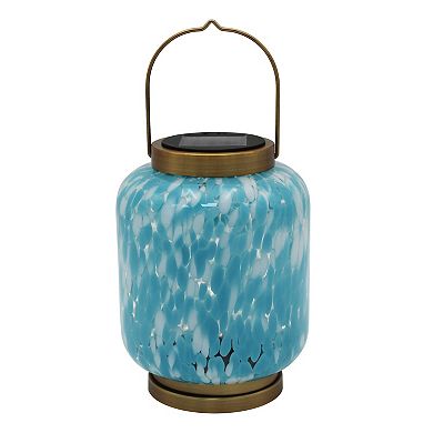 Sonoma Goods For Life® Confetti Glass Solar Lantern