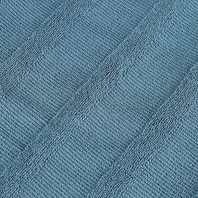 SUPERIOR Ribbed Turkish Cotton Solid Highly-Absorbent Hand Towels 6-Piece Set