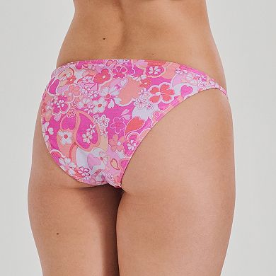 Juniors' Ninety-Nine° Ring Bikini Swim Bottoms