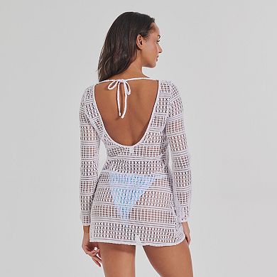 Juniors' Ninety-Nine° Cover-Up Swim Dress