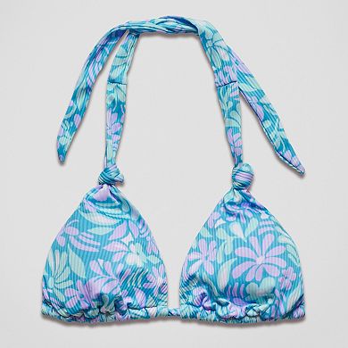 Juniors' Ninety-Nine° Knotted Triangle Swim Top