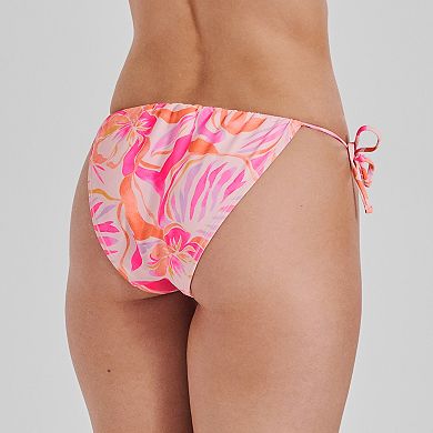 Juniors' Ninety-Nine° Reversible Tunnel Tie Hipster Bikini Bottoms