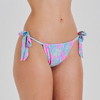 Juniors' Ninety-Nine° Tunnel Single Side Tie Swim Bottom
